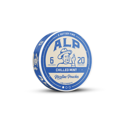 ALP Chilled Mint nicotine pouches 6mg tin